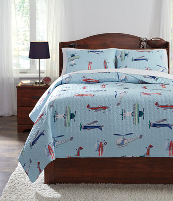 McAllen 3-Piece Quilt Set - Affordable Home Luxury