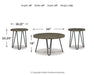 Hadasky Table (Set of 3) - Affordable Home Luxury