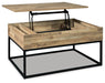 Gerdanet Lift-Top Coffee Table - Affordable Home Luxury