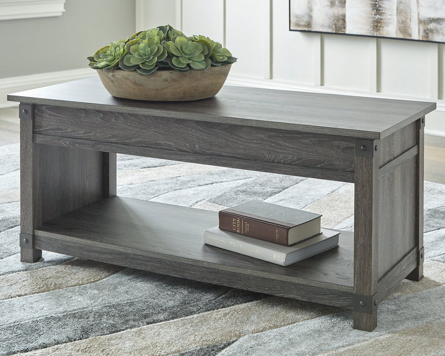 Freedan Lift-Top Coffee Table - Affordable Home Luxury