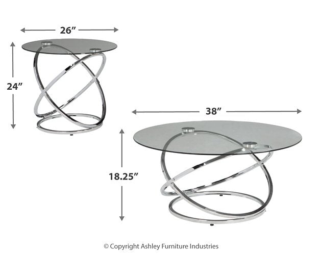 Hollynyx Table (Set of 3) - Affordable Home Luxury