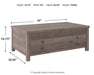 Arlenbry Coffee Table with Lift Top - Affordable Home Luxury