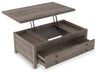 Arlenbry Coffee Table with Lift Top - Affordable Home Luxury