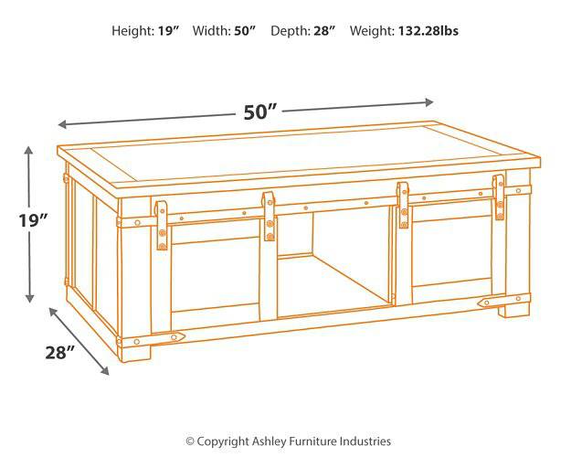 Budmore Coffee Table - Affordable Home Luxury