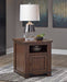 Budmore End Table with USB Ports & Outlets - Affordable Home Luxury