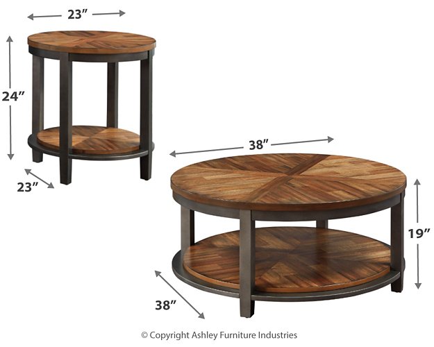 Roybeck Table (Set of 3) - Affordable Home Luxury