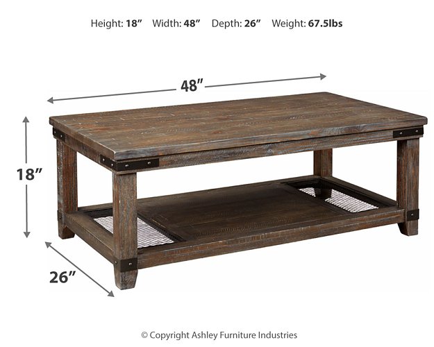 Danell Ridge Coffee Table - Affordable Home Luxury