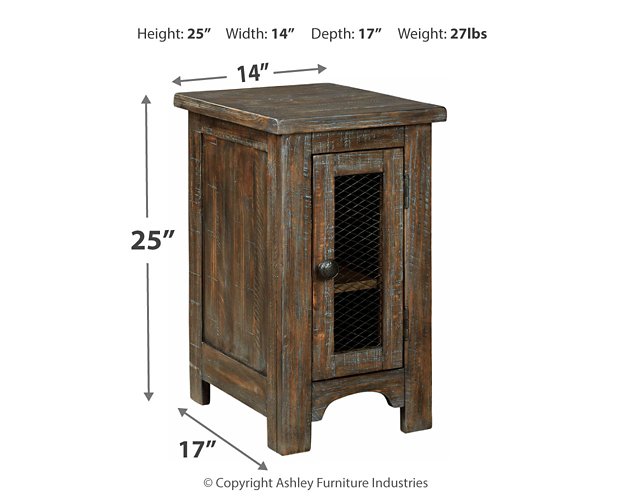 Danell Ridge Chairside End Table - Affordable Home Luxury