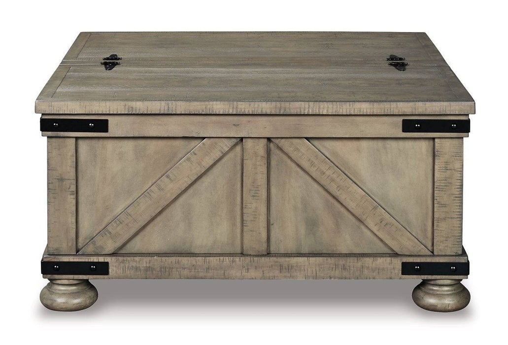 Aldwin Coffee Table With Storage - Affordable Home Luxury