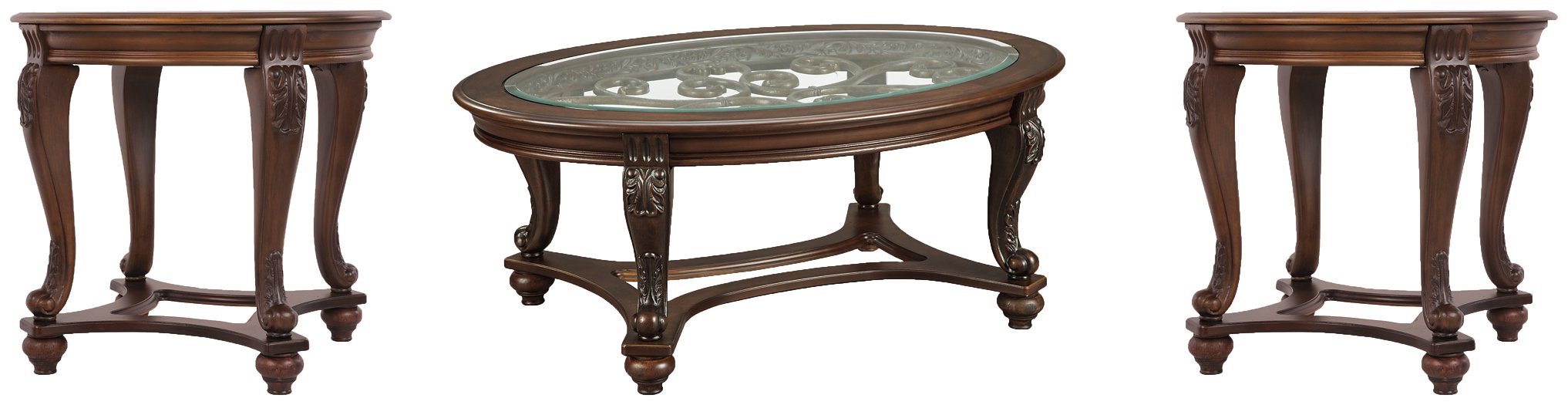 Norcastle Occasional Table Set - Affordable Home Luxury