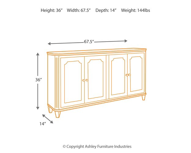 Mirimyn Accent Cabinet - Affordable Home Luxury