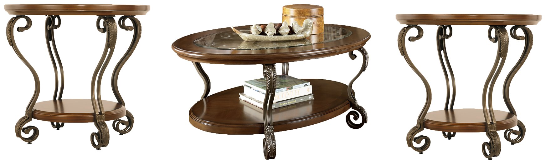 Nestor Occasional Table Set - Affordable Home Luxury