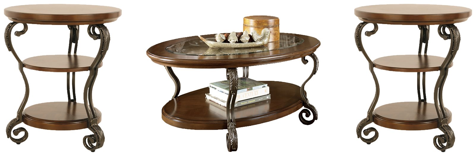 Nestor Occasional Table Set - Affordable Home Luxury