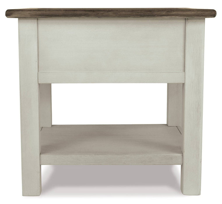 Bolanburg Chairside End Table with USB Ports & Outlets - Affordable Home Luxury