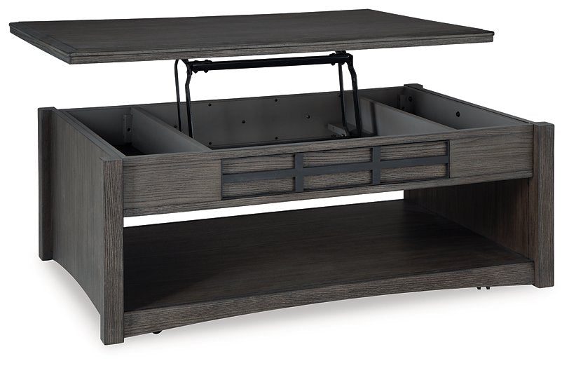 Montillan Lift-Top Coffee Table - Affordable Home Luxury