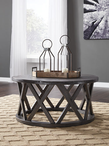 Sharzane Occasional Table Set - Affordable Home Luxury