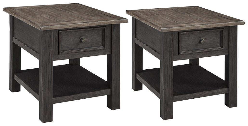 Tyler Creek End Table Set - Affordable Home Luxury