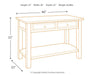 Tyler Creek Sofa/Console Table - Affordable Home Luxury