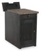 Tyler Creek Chairside End Table with USB Ports & Outlets - Affordable Home Luxury