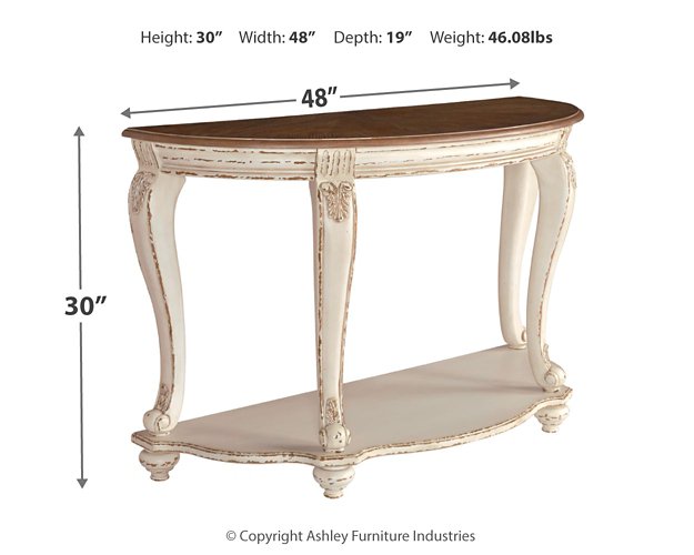 Realyn Sofa Table - Affordable Home Luxury