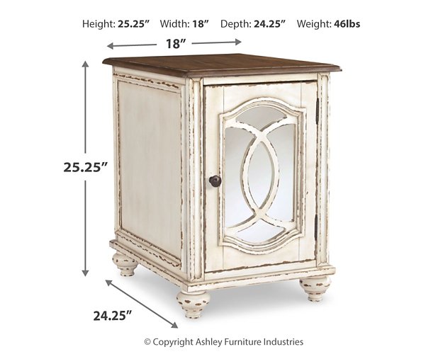 Realyn Chairside End Table - Affordable Home Luxury