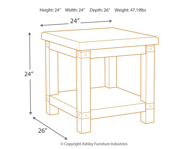 Carynhurst End Table Set - Affordable Home Luxury