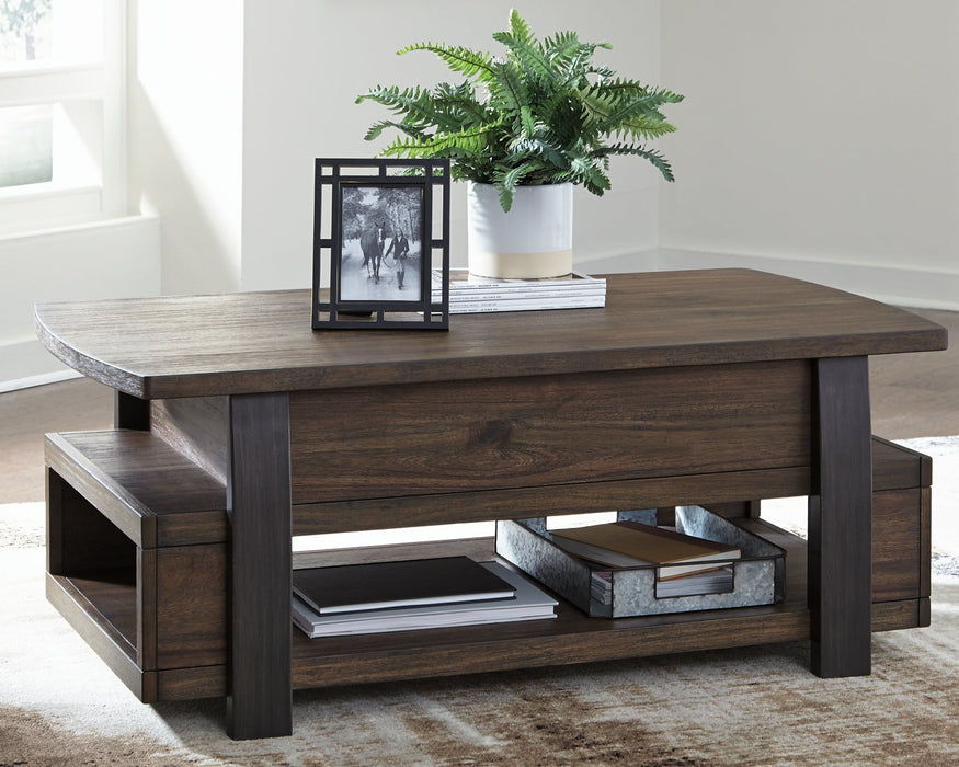 Vailbry Coffee Table with Lift Top - Affordable Home Luxury