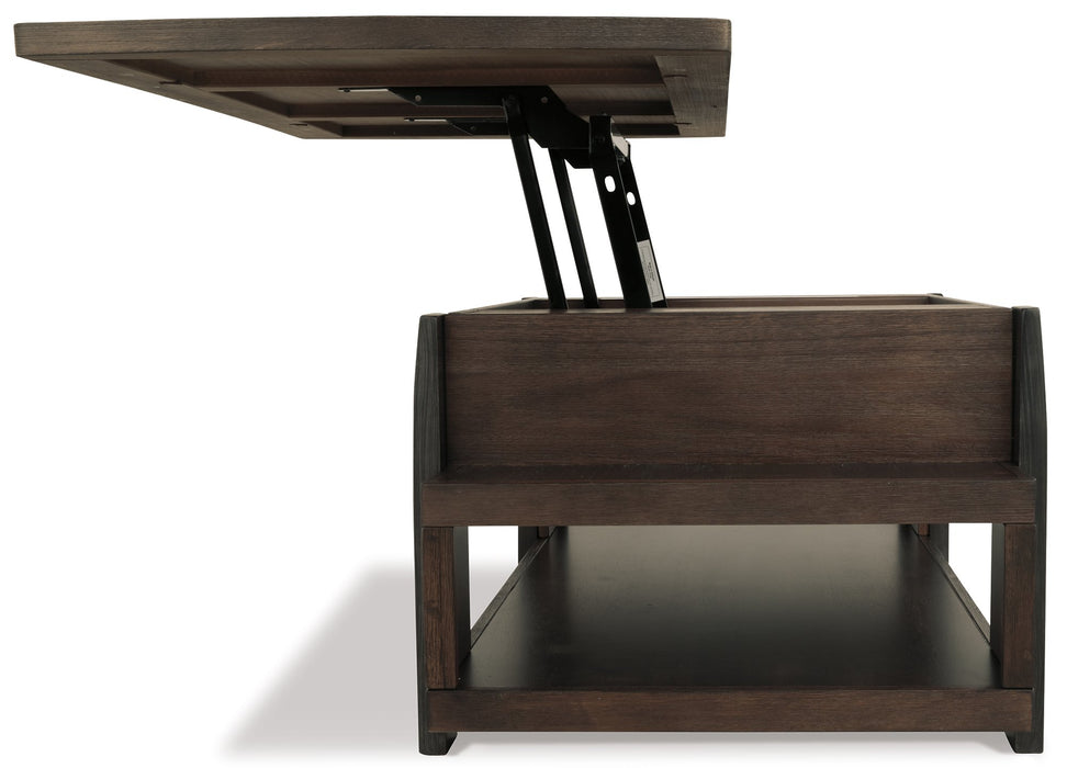 Vailbry Coffee Table with Lift Top - Affordable Home Luxury