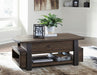 Vailbry Coffee Table with Lift Top - Affordable Home Luxury