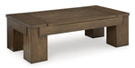 Rosswain Lift-Top Coffee Table - Affordable Home Luxury