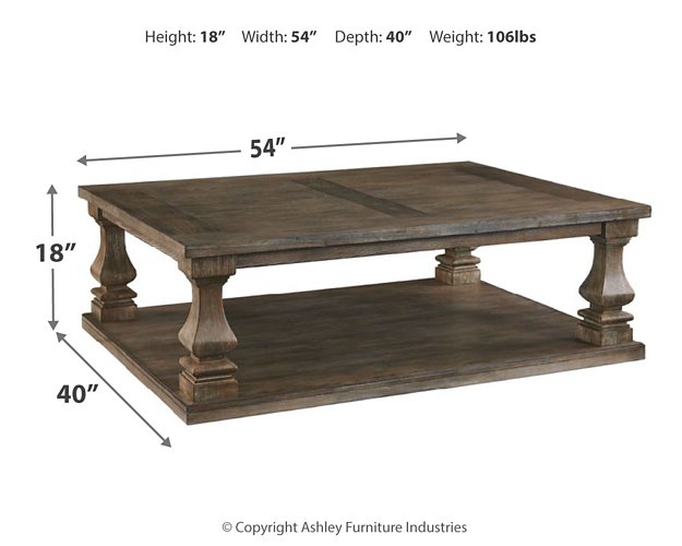 Johnelle Coffee Table - Affordable Home Luxury