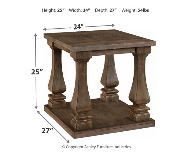 Johnelle End Table - Affordable Home Luxury