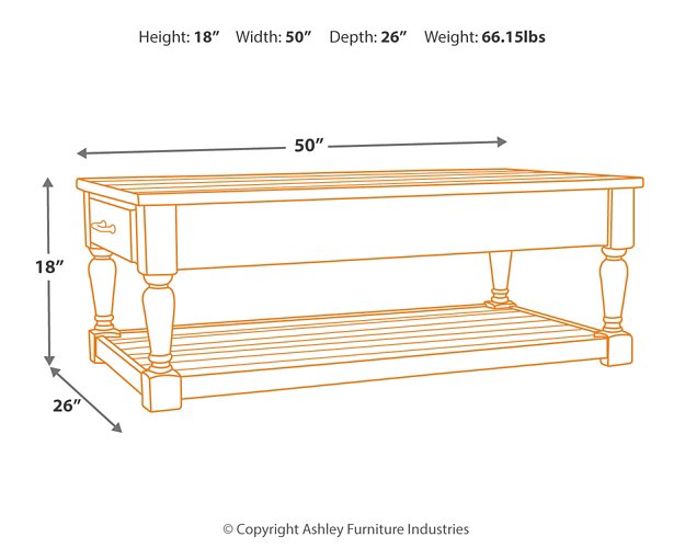 Shawnalore Coffee Table - Affordable Home Luxury