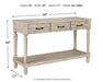 Shawnalore Sofa/Console Table - Affordable Home Luxury