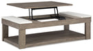 Loyaska Lift-Top Coffee Table - Affordable Home Luxury