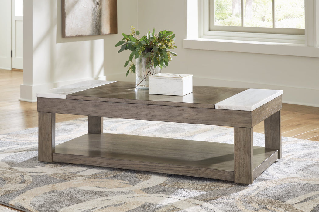 Loyaska Lift-Top Coffee Table - Affordable Home Luxury