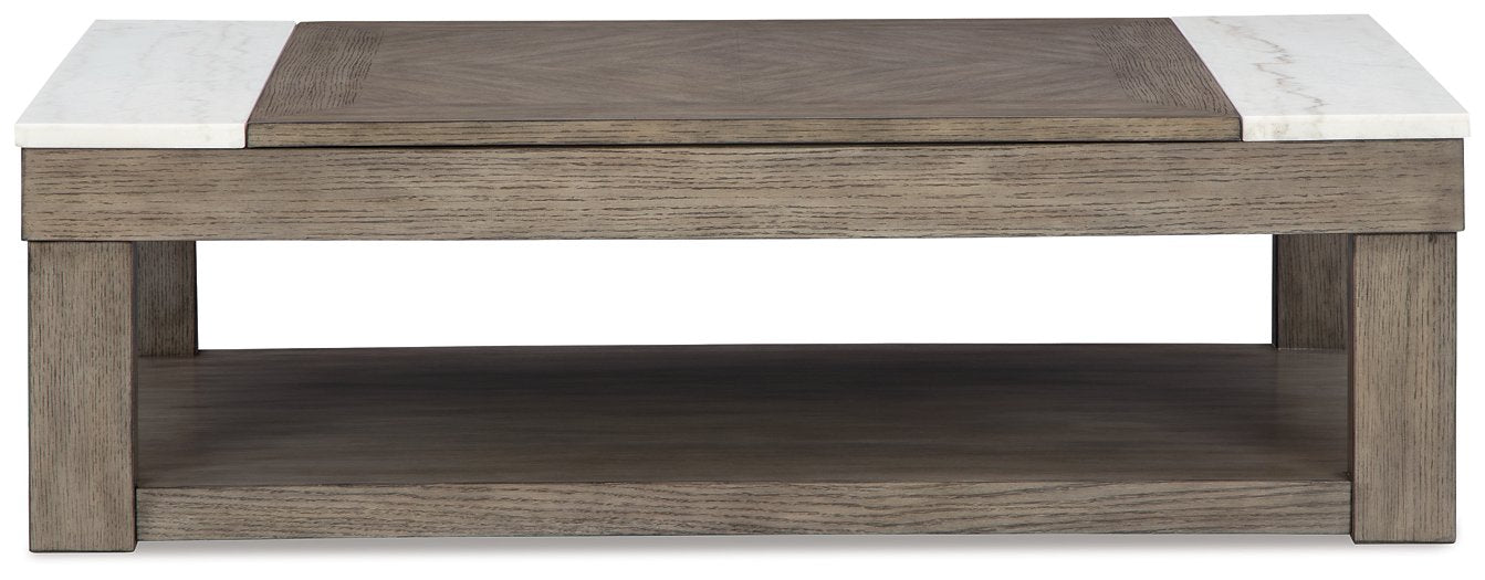 Loyaska Lift-Top Coffee Table - Affordable Home Luxury