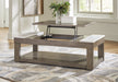 Loyaska Lift-Top Coffee Table - Affordable Home Luxury