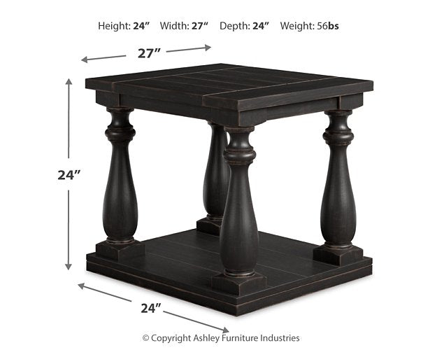 Mallacar End Table - Affordable Home Luxury