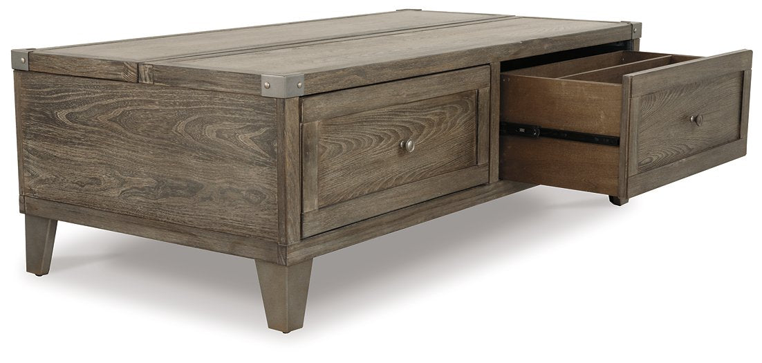 Chazney Coffee Table with Lift Top - Affordable Home Luxury