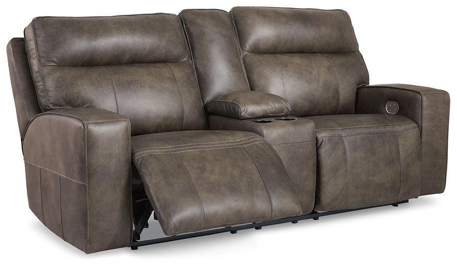 Game Plan Power Reclining Loveseat - Affordable Home Luxury