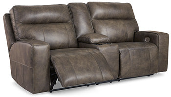 Game Plan Power Reclining Loveseat - Affordable Home Luxury