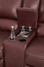 Alessandro Power Reclining Loveseat with Console - Affordable Home Luxury