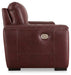 Alessandro Power Reclining Loveseat with Console - Affordable Home Luxury