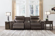 Salvatore 3-Piece Power Reclining Loveseat with Console - Affordable Home Luxury