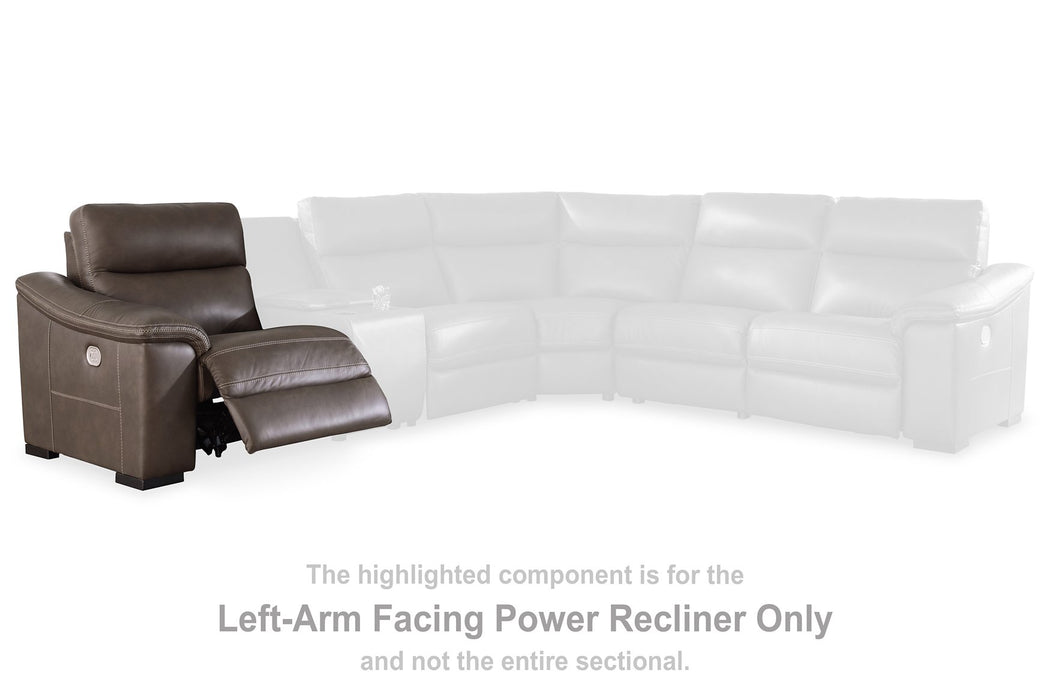 Salvatore 3-Piece Power Reclining Loveseat with Console - Affordable Home Luxury