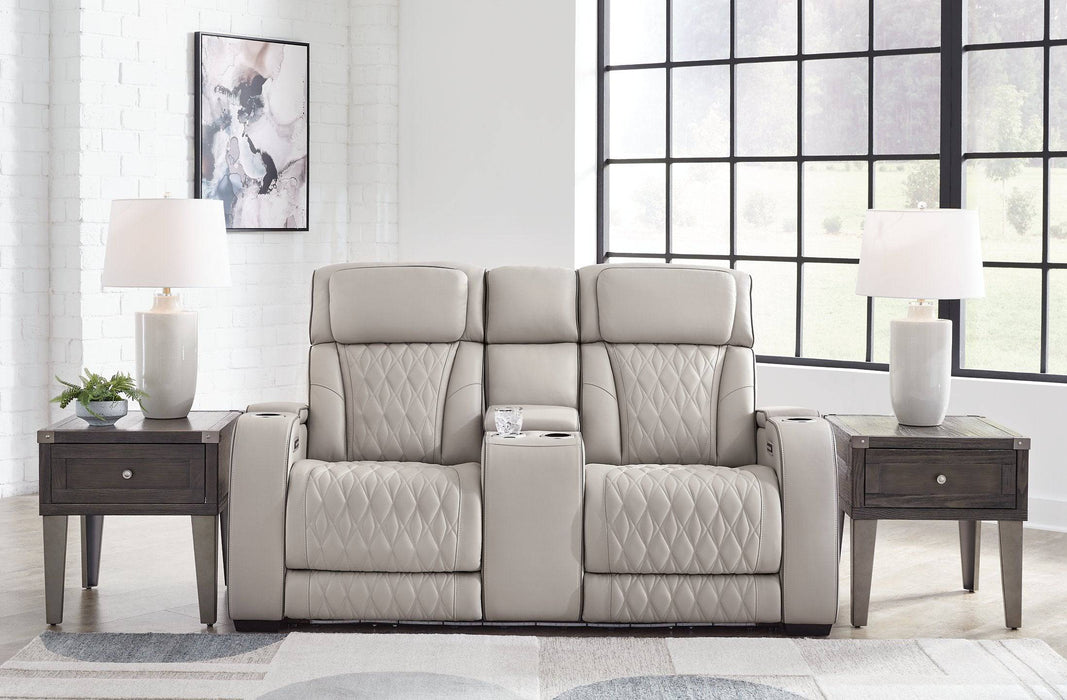 Boyington Power Reclining Loveseat with Console - Affordable Home Luxury