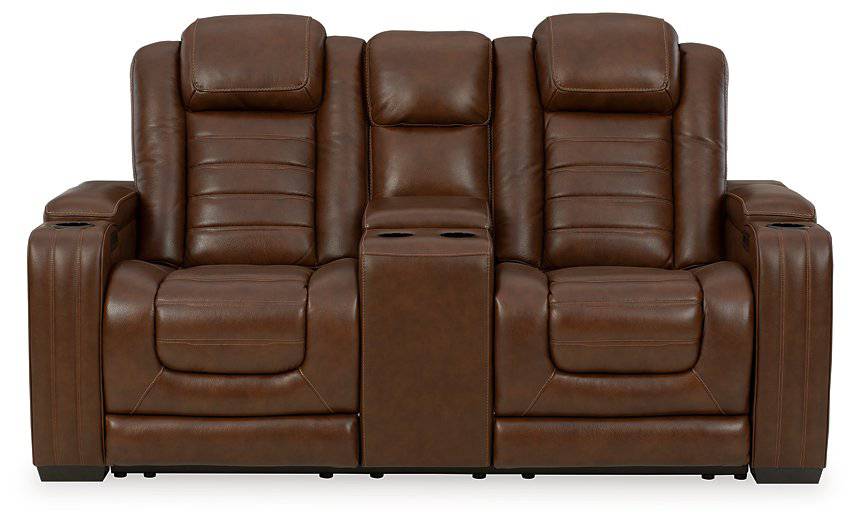 Backtrack Power Reclining Loveseat - Affordable Home Luxury