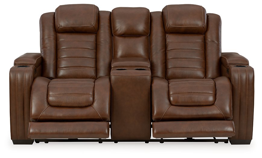 Backtrack Power Reclining Loveseat - Affordable Home Luxury