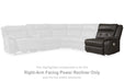 Mackie Pike 3-Piece Power Reclining Sectional Sofa - Affordable Home Luxury